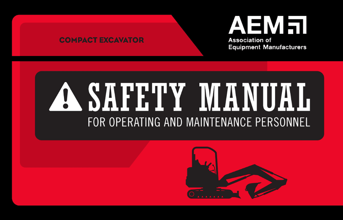 View details for Compact Excavator Safety Manual