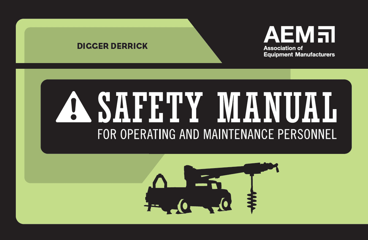 View details for Digger Derrick Safety Manual